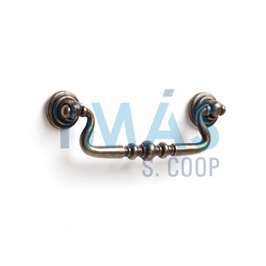 TIRADOR ASA MOVIL METALICO 96-115 36MM CUERO