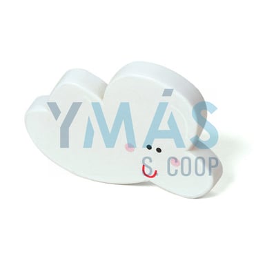 POMO FORMA NUBE ABS 82X59X25MM BLANCA