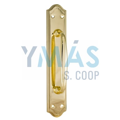 MANILLON ACERO C/PLACA 250MM LATON
