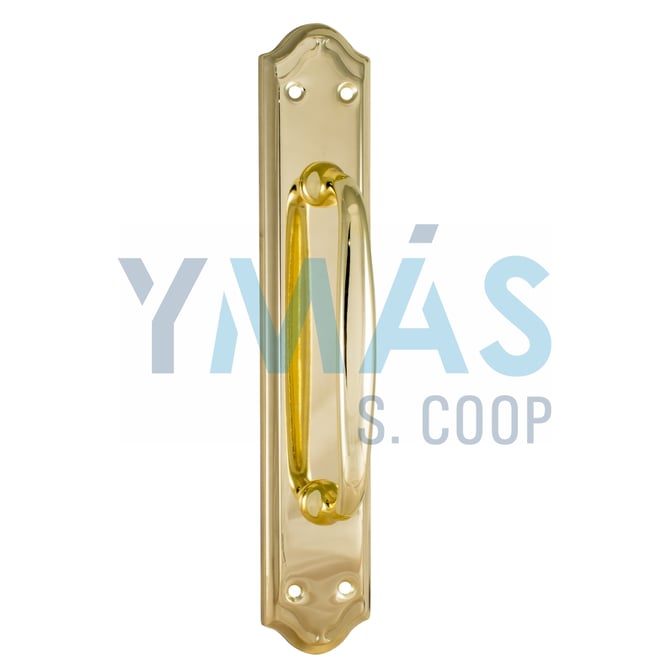 MANILLON ACERO C/PLACA 250MM LATON