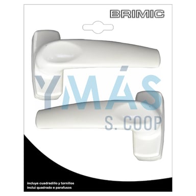 JUEGO MANILLA 6802 ALUMINIO BLANCO