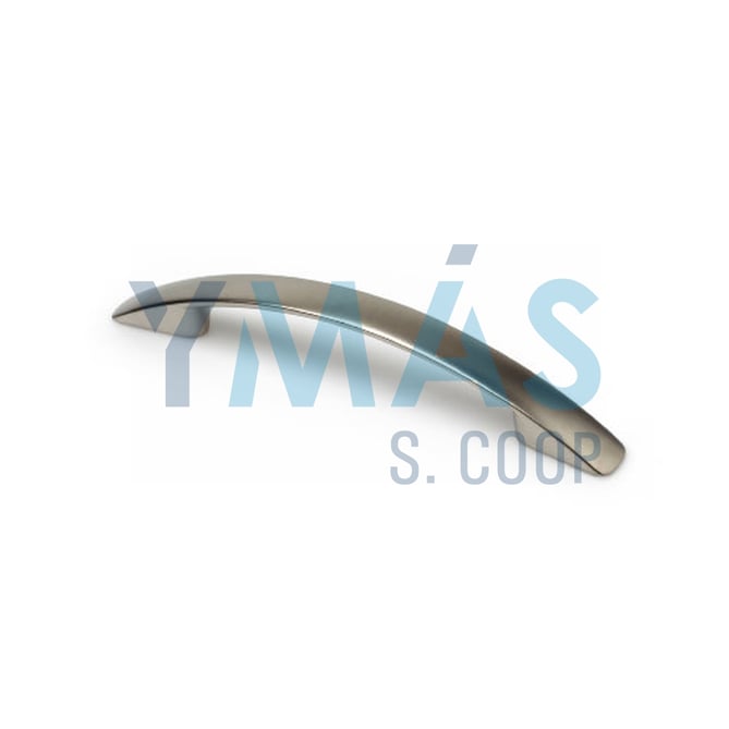 TIRADOR ASA LISO ZAMAK 128-164MM NIQUEL BISU