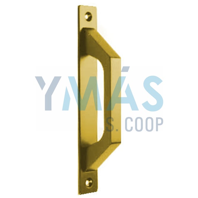 ASA TIRADOR ALUMINIO CON PLACA ORO 174,5MM