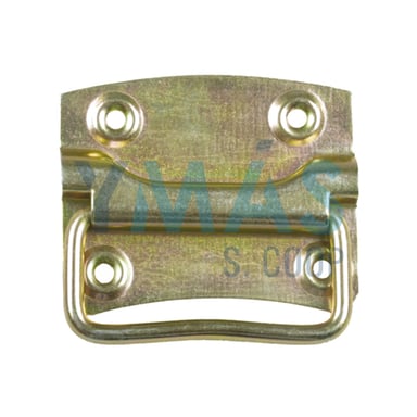 TIRADOR ACERO BICROMATADO 85X68MM