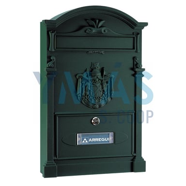 BUZON EXTERIOR ALUMINIO FUNDIDO RESIDENCIA VERDE