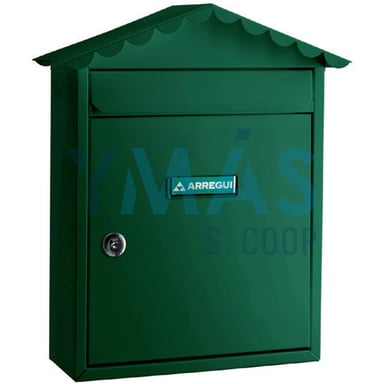 BUZON EXTERIOR ACERO VISIT VERDE