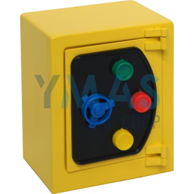 HUCHA CAJA FUERTE AMARILLA