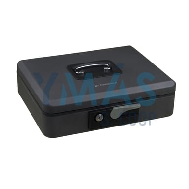 CAJA ALHAJAS BANDEJA PULSADOR GRAFITO 30X24X9CM