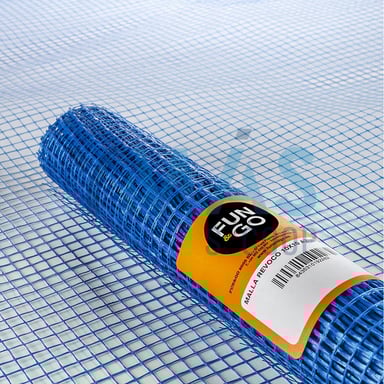 MALLA REVOCO (10X10) AZUL DE 1X10M ROLLO 10 MTRS