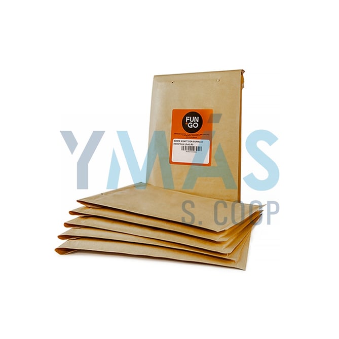 SOBRE KRAFT CON BURBUJA 200X275MM 5UDS