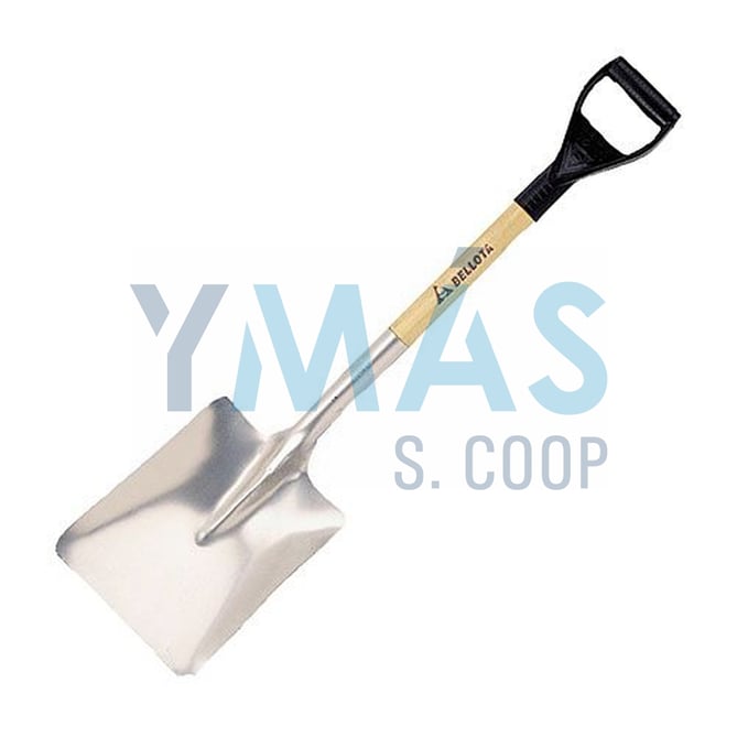 PALA CUADRADA ALUMINIO MANGO ANILLA 5525