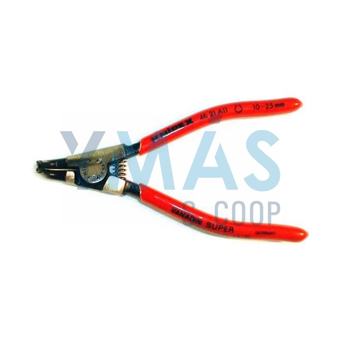 ALICATE CURVO P/ARANDELAS EXT. 125MM