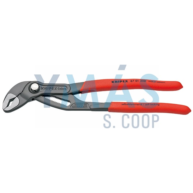 TENAZA COBRA 8701-250 KNIPEX M/PVC