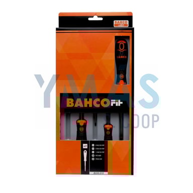 JUEGO 6 DESTORNILLADORES BAHCOFIT BOCA PL/PH