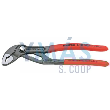 TENAZA COBRA MANGO PVC 180MM 1 1/2