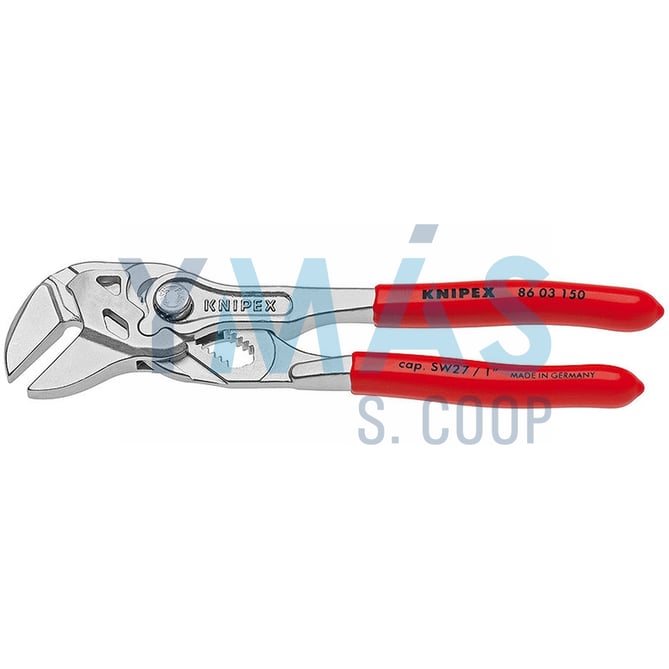 TENAZA LLAVE CROMADA 150MM