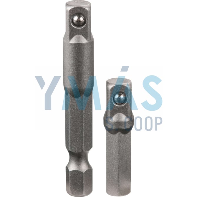JUEGO DE 2 ADAPTADORES PARA LLAVE DE VASO