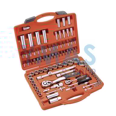 JUEGO LLAVE VASO 1/2-1/4 94 PIEZAS