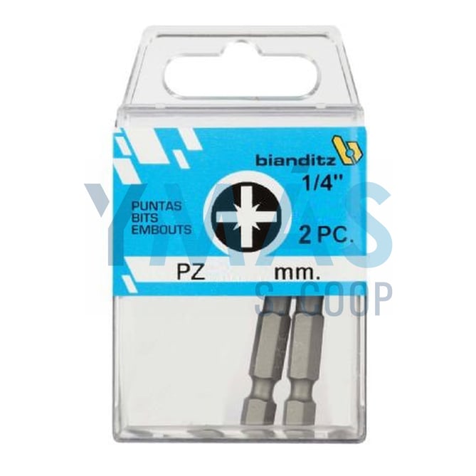 PUNTA ATORNILLAR PZ 1X50 1/4" 2UDS EXTRA