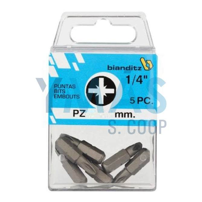 PUNTA ATORNILLAR PZ 3X25 1/4" 5UDS EXTRA