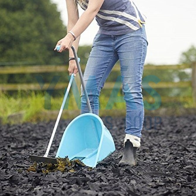 RECOGEDOR PALA JARDIN + RASTRILLO GORILA AZUL