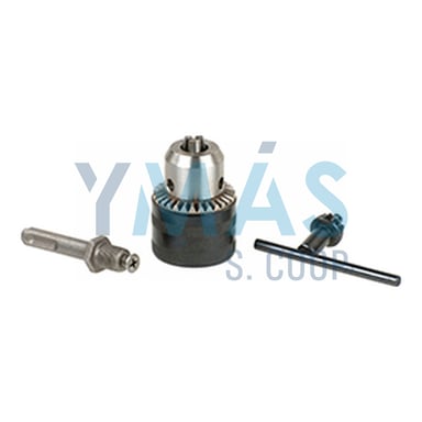 PORTABROCA CON LLAVE 1.5-13MM 1/2 + ADAPTADOR SDS