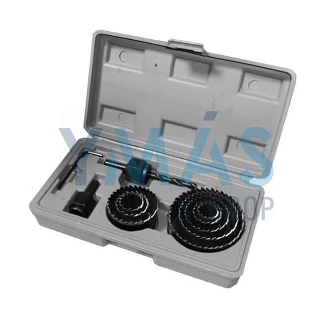 JUEGO BROCA CAMPANA 19-64MM 11PIEZAS FSK