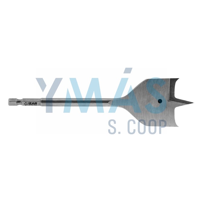 BROCA HSS PLANA CILINDRICA PARA MADERA 40MM