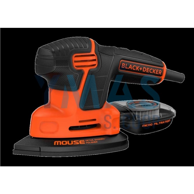 LIJADORA MOUSE 120W BOLSA + 6 ACCESORIOS