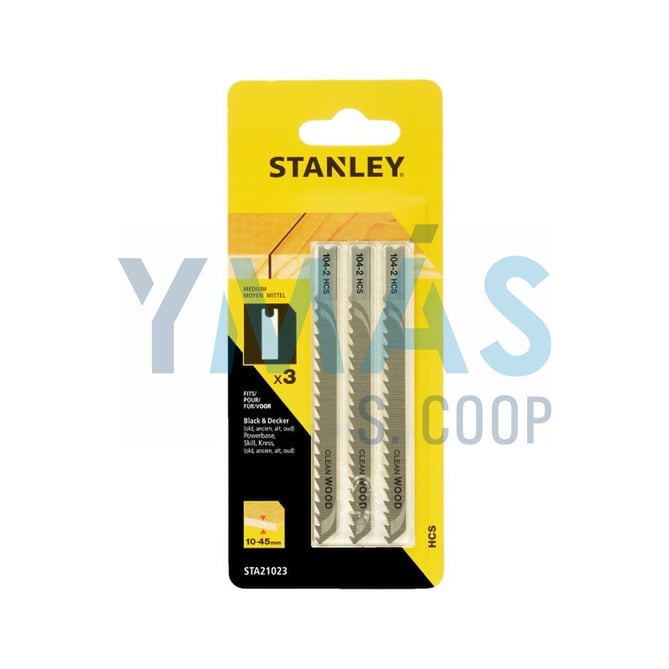 HOJA SIERRA VAIVEN DIENTE 2MM 75MM 3UDS