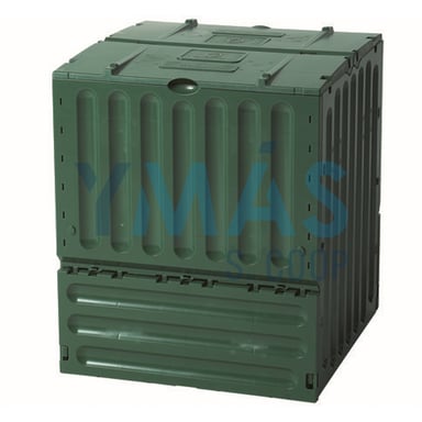 COMPOSTADOR ECO KING 600L 95X80X80CM VERDE