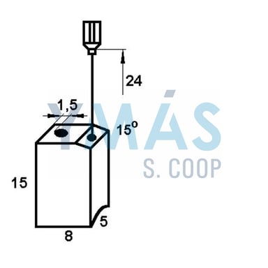 JUEGO ESCOBILLAS PVC BOSCH 1167JX