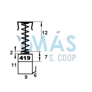 JUEGO ESCOBILLAS PVC MAKITA 0861J