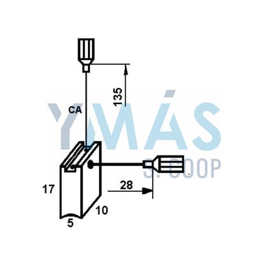 JUEGO ESCOBILLAS PVC BOSCH 1146J
