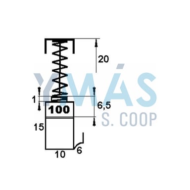 JUEGO ESCOBILLAS PVC MAKITA 0836J