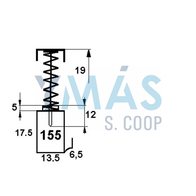 JUEGO ESCOBILLAS PVC MAKITA 1848J