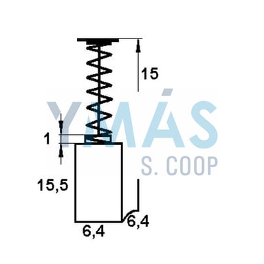 JUEGO ESCOBILLAS PVC BOSCH 0100J