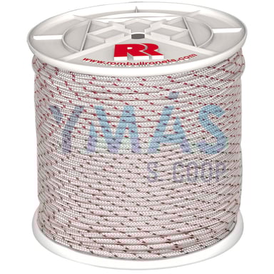 CUERDA ARRANQUE MOTORES 4MM 100M BLANCO