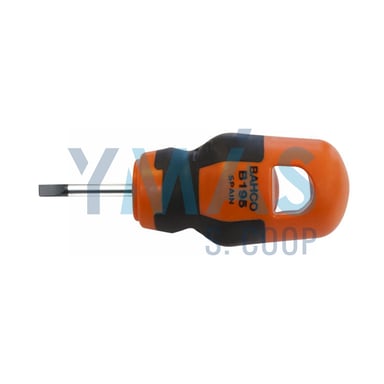 DESTORNILLADOR BAHCO FIT EXTRACORTO 6X25 B/PLANA
