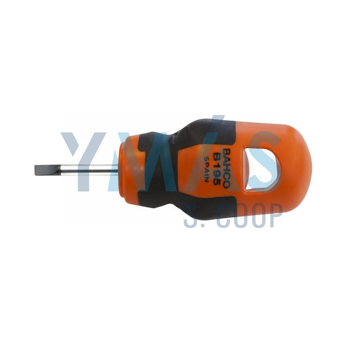 DESTORNILLADOR BAHCO FIT EXTRACORTO 6X25 B/PLANA