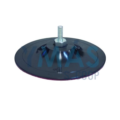 BASE LIJADORA VELCRO PARA AMOLADORA C ESPIGA 125MM