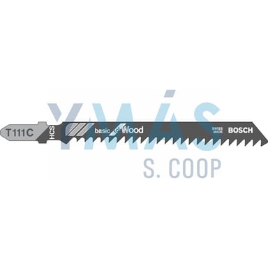 HOJA SIERRA CALAR HCS BASIC T 111 C MADERA 3 UNID