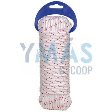 CUERDA ARRANQUE MOTORES 4MM 25M BLANCO