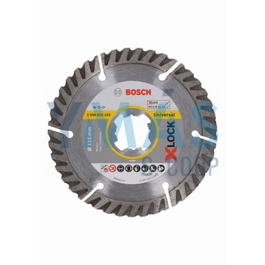 DISCO CORTE DIAMANTE 115X2X22.23MM X-LOCK