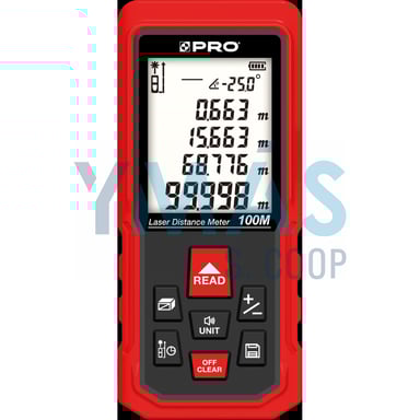 MEDIDOR DISTANCIAS LASER 100M IP54