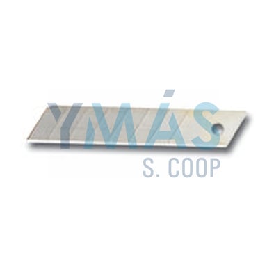 CUCHILLA CUTTER ACERO 18MM SECCIONABLE 10UDS