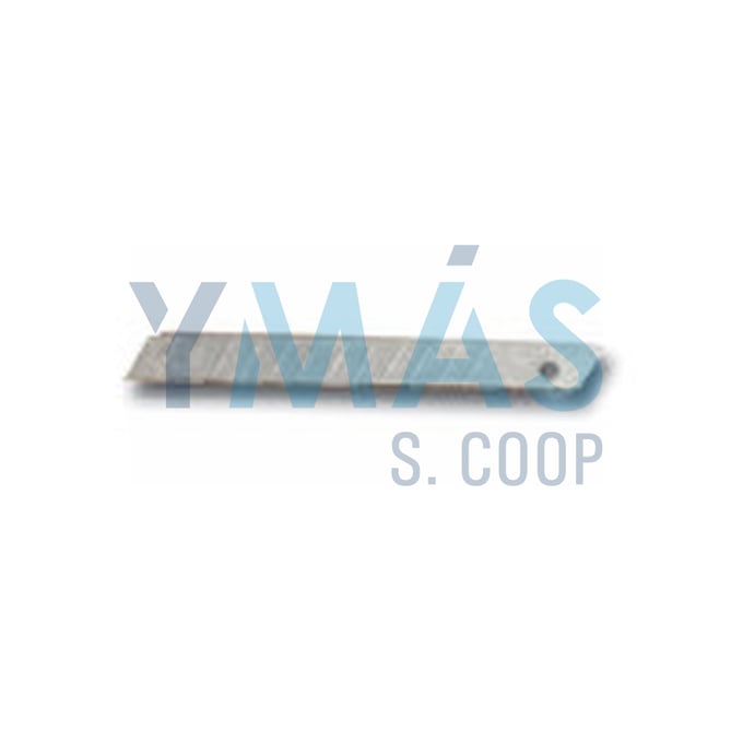 CUCHILLA CUTTER ACERO 9.5MM SECCIONABLE 10UDS