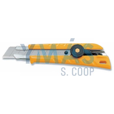 CUTTER OLFA L-1 C/BLOQUEADOR CUCHILLA 18MM