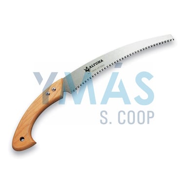 SERRUCHO PODAR CURVO 330MM M.MADERA
