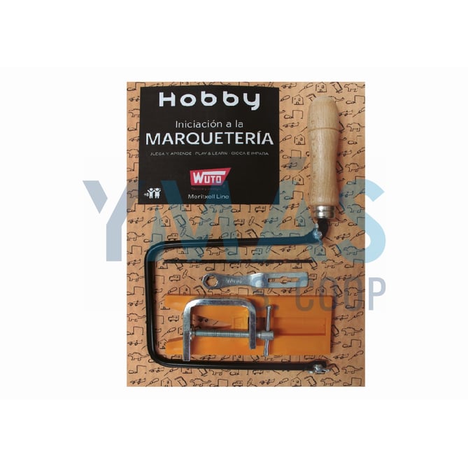 KIT MARQUETERIA HOBBY 6 UNIDADES